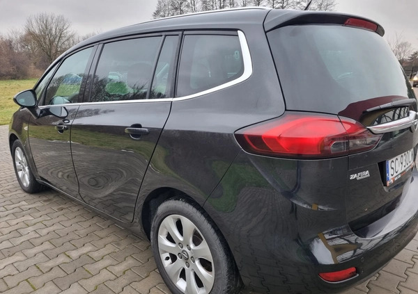 Opel Zafira cena 33800 przebieg: 184000, rok produkcji 2012 z Częstochowa małe 781